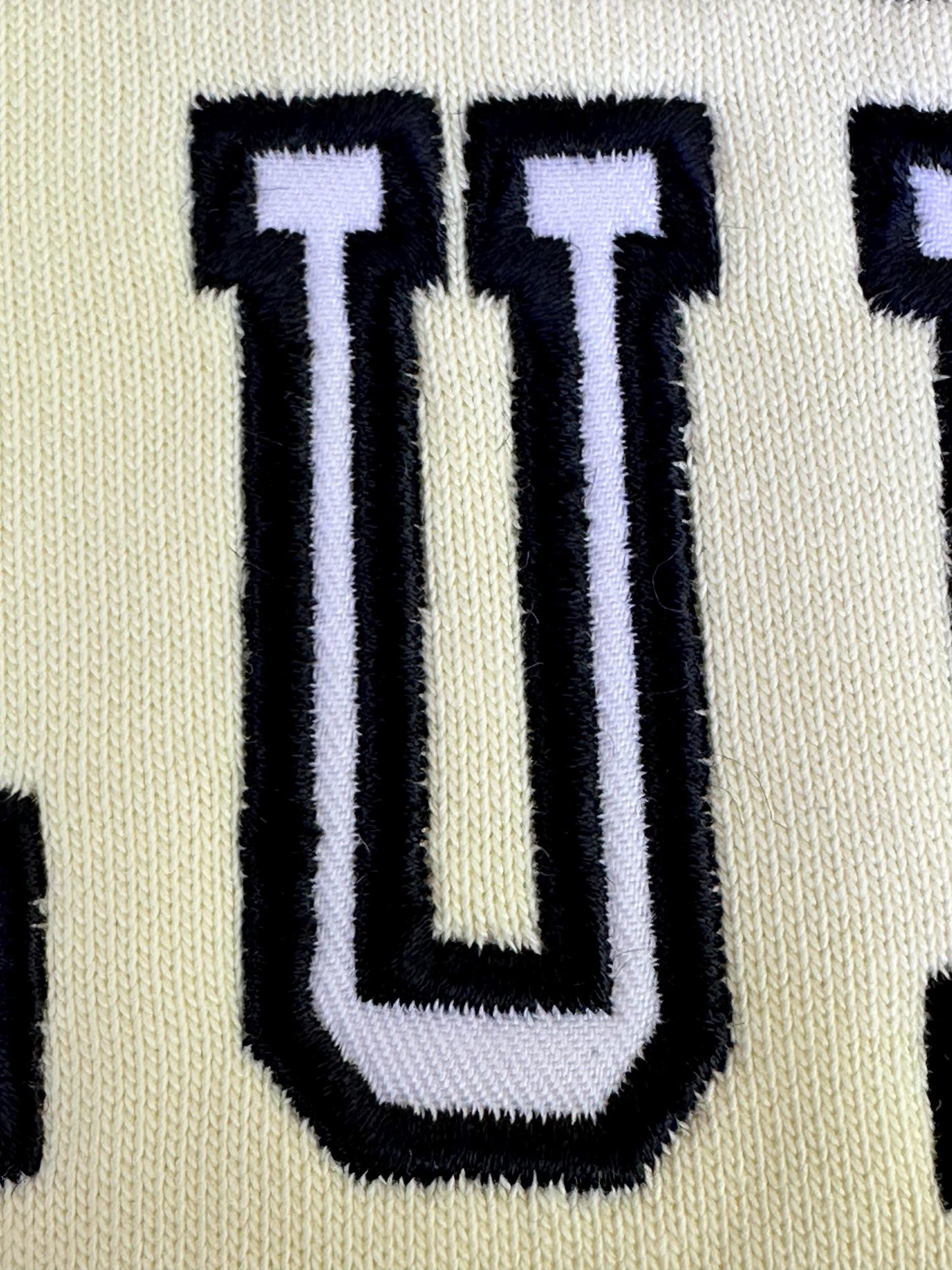 LEGENDS CLUB VARSITY EMBROIDERY HOODIE BEIGE