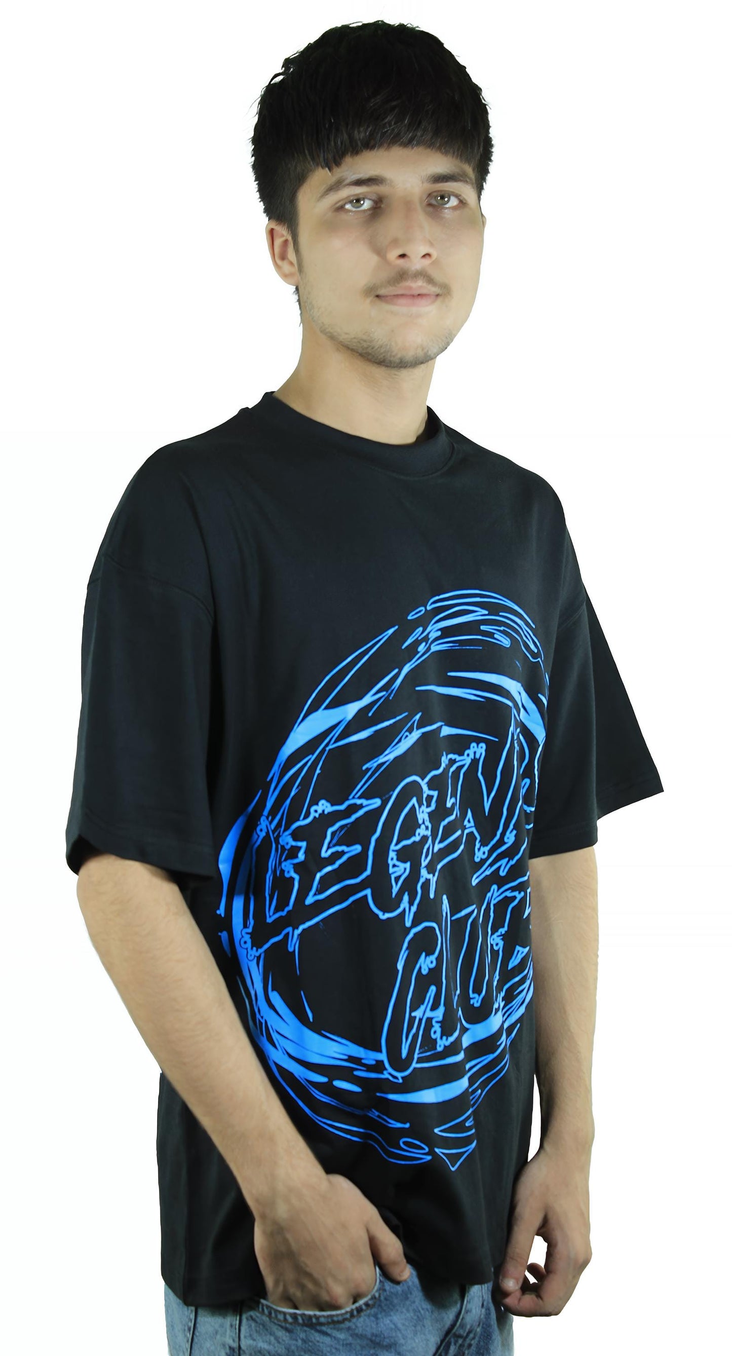 LEGENDS CLUB® Oversized Graphic Tee – “Create. Conquer. Inspire.”