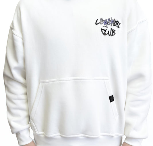 Legends Club Graffiti Hoodie – White