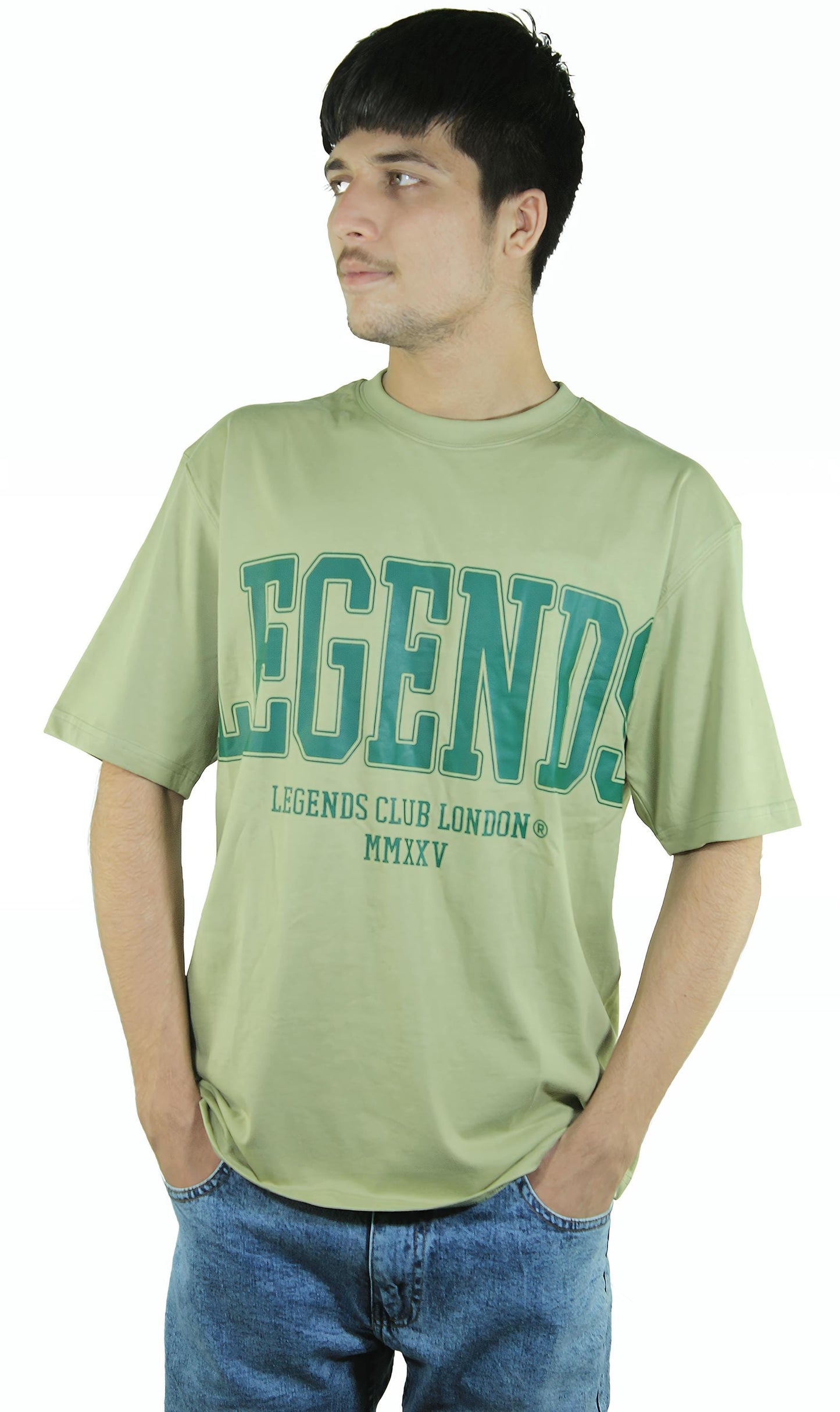 Legends Club “Sage Varsity” T-Shirt – Sage Green