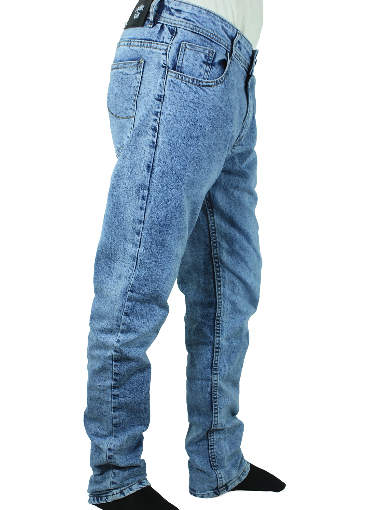 “Graffiti Patch” Denim – Light Wash